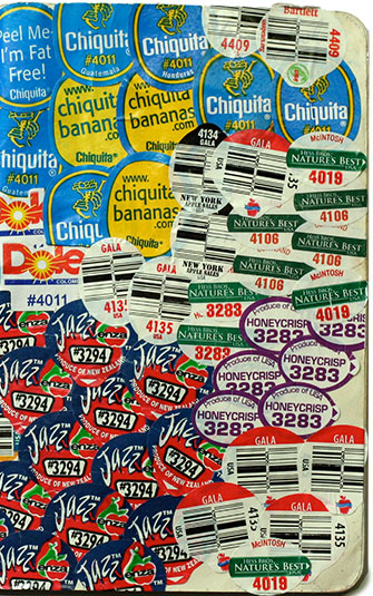 Fruit Stickers Spread 6 B